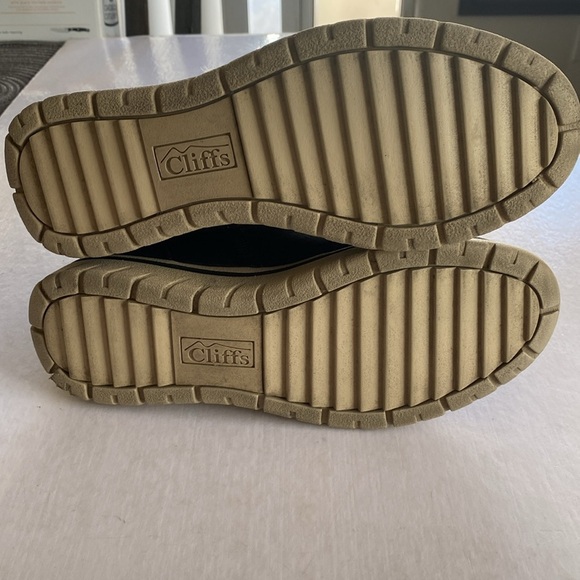 Cliffs Black Lace Up Booties with Side Zippers Size 8.5  Women’s - Picture 5 of 7